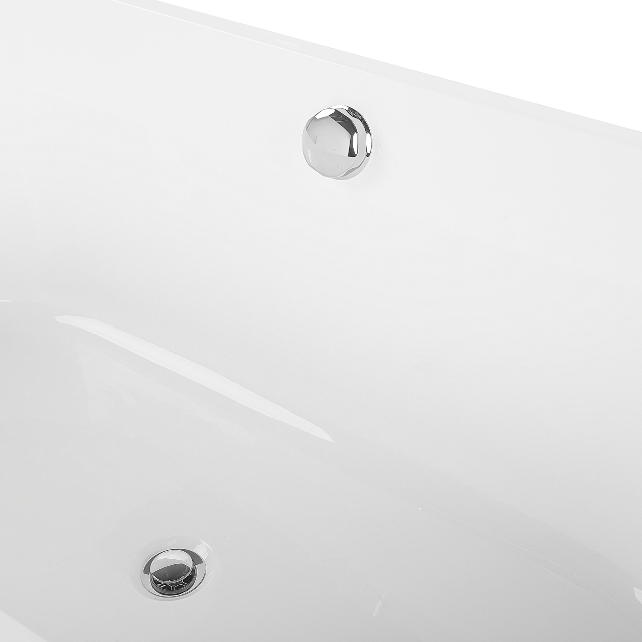 Freestanding bathtub CATALINA 170 x 75 cm White [6]