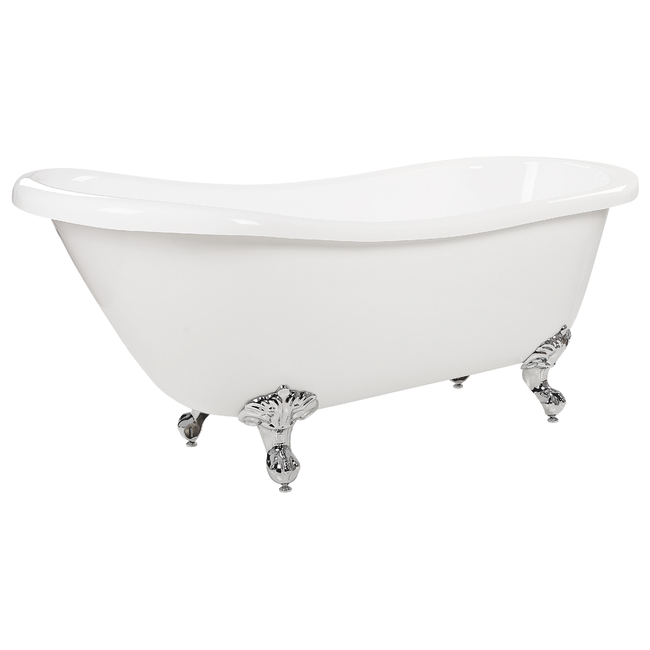 CAYMAN freestanding bathtub 153 x 77 cm White [8]