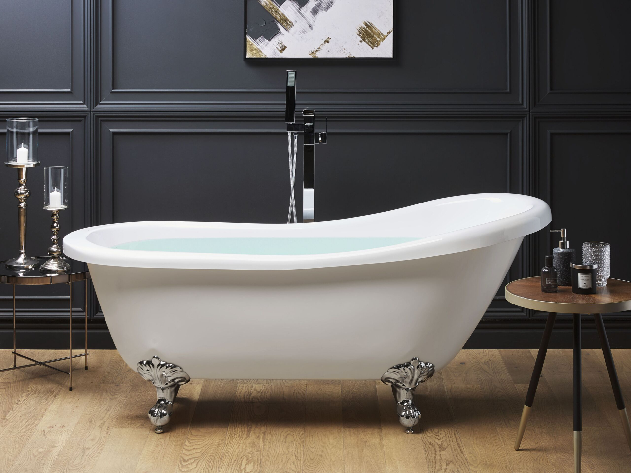 Freestanding bathtub CAYMAN 170 x 76 cm White [1]