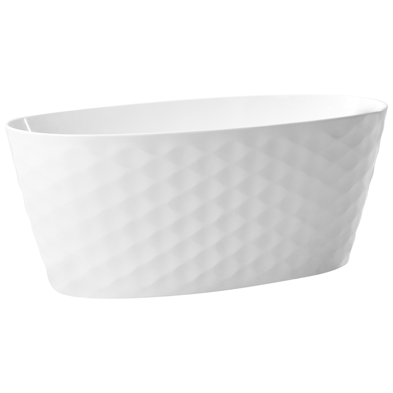 CHUBUT freestanding bathtub 150 x 75 cm White [7]