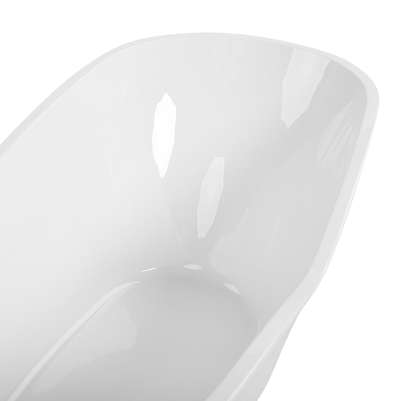 Cadă freestanding DULCINA 170 x 80 cm Alb [8]