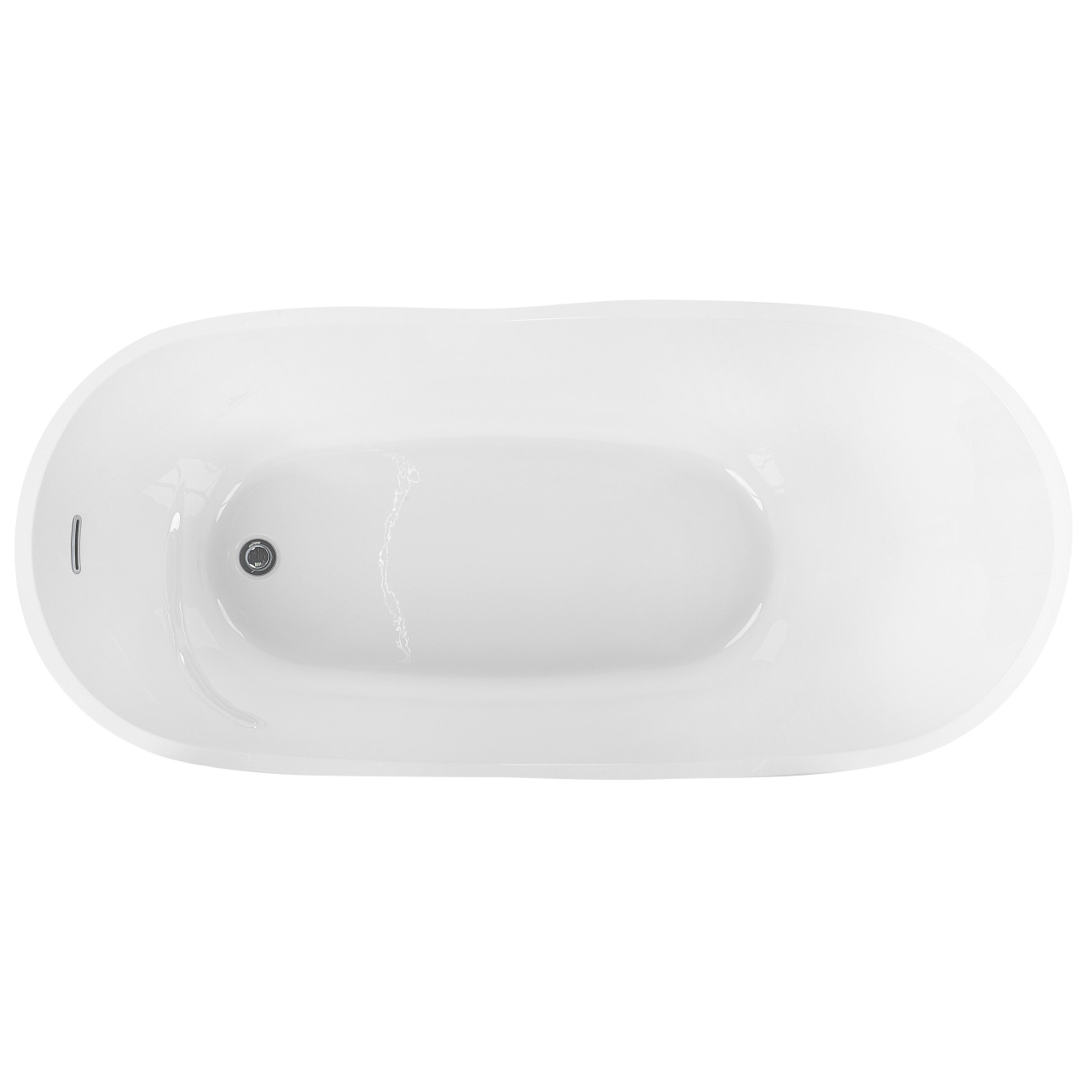 Freestanding bathtub DULCINA 170 x 80 cm White [7]