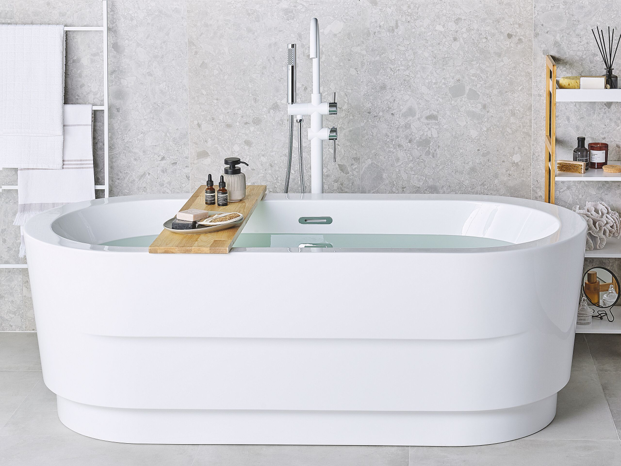 EMPRESA freestanding bathtub 170 x 80 cm White [1]