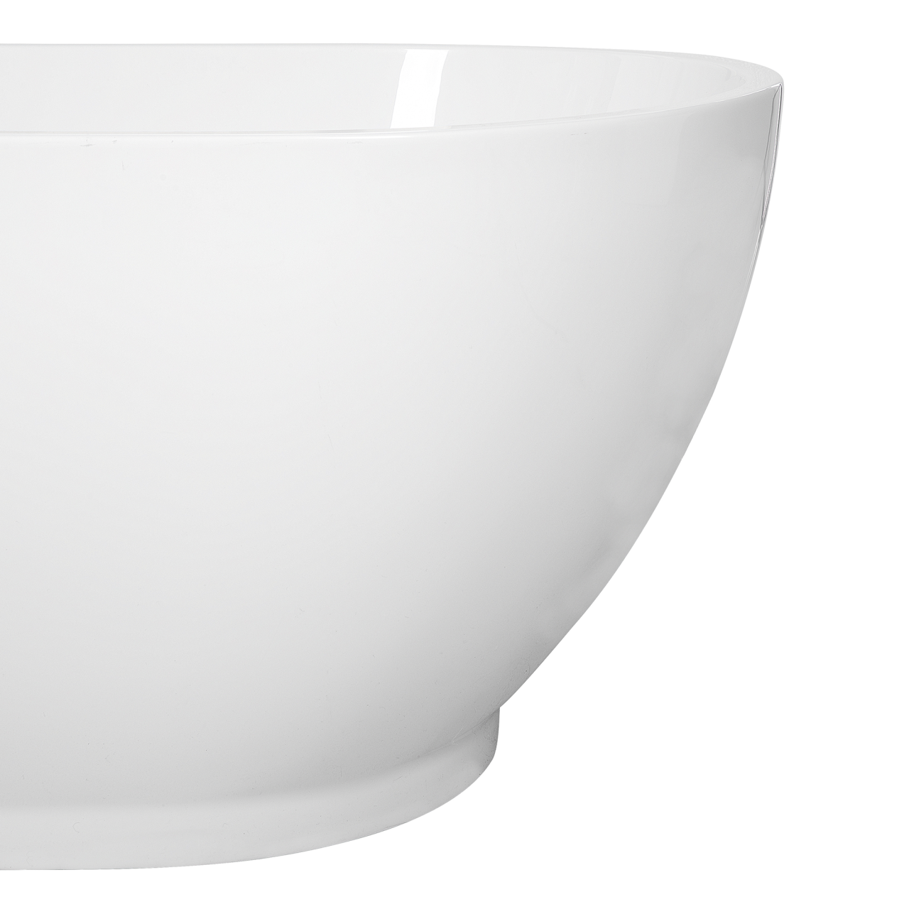 Freestanding bathtub GUIANA 173 x 82 cm White [6]