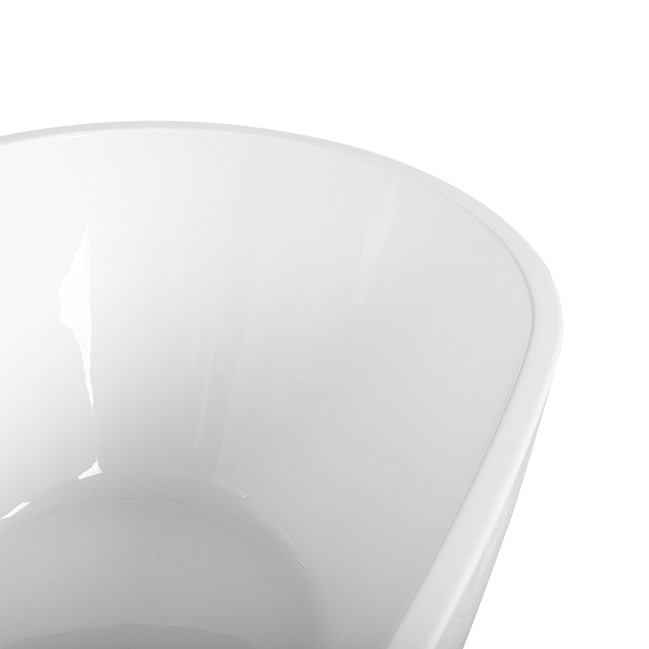 Freestanding bathtub GUIANA 173 x 82 cm White [7]