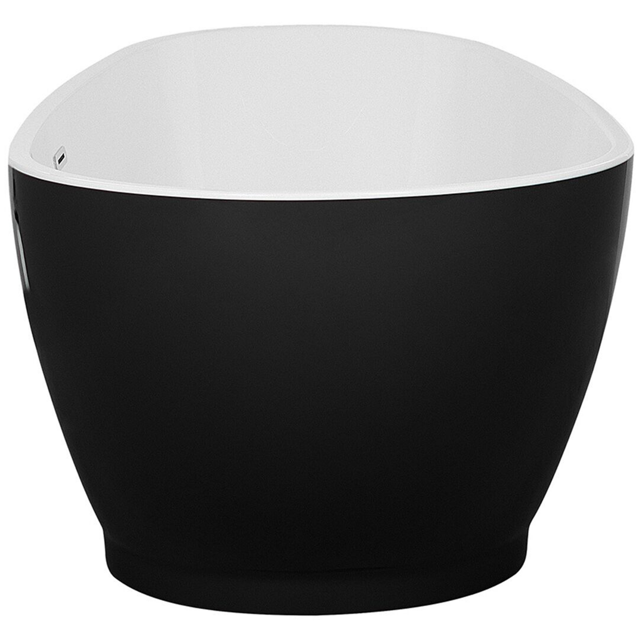 GUIANA freestanding bathtub 173 x 82 cm Black/White [5]
