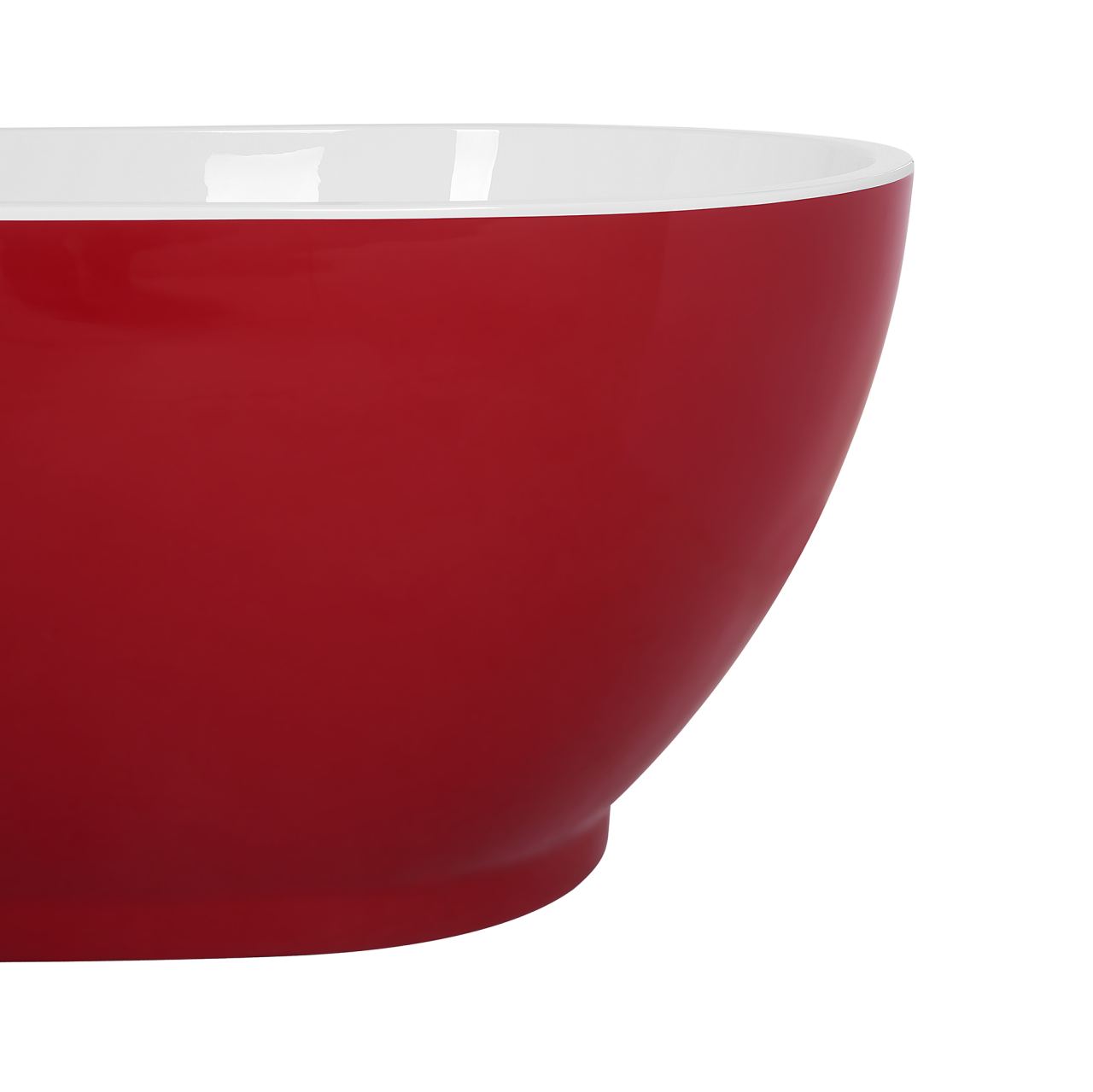 GUIANA freestanding bathtub 173 x 82 cm Red [7]