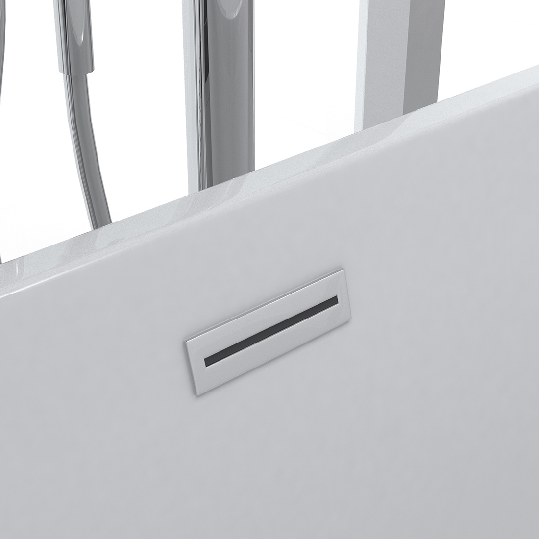 Freestanding bathtub HAVANA 150 x 75 cm White [5]