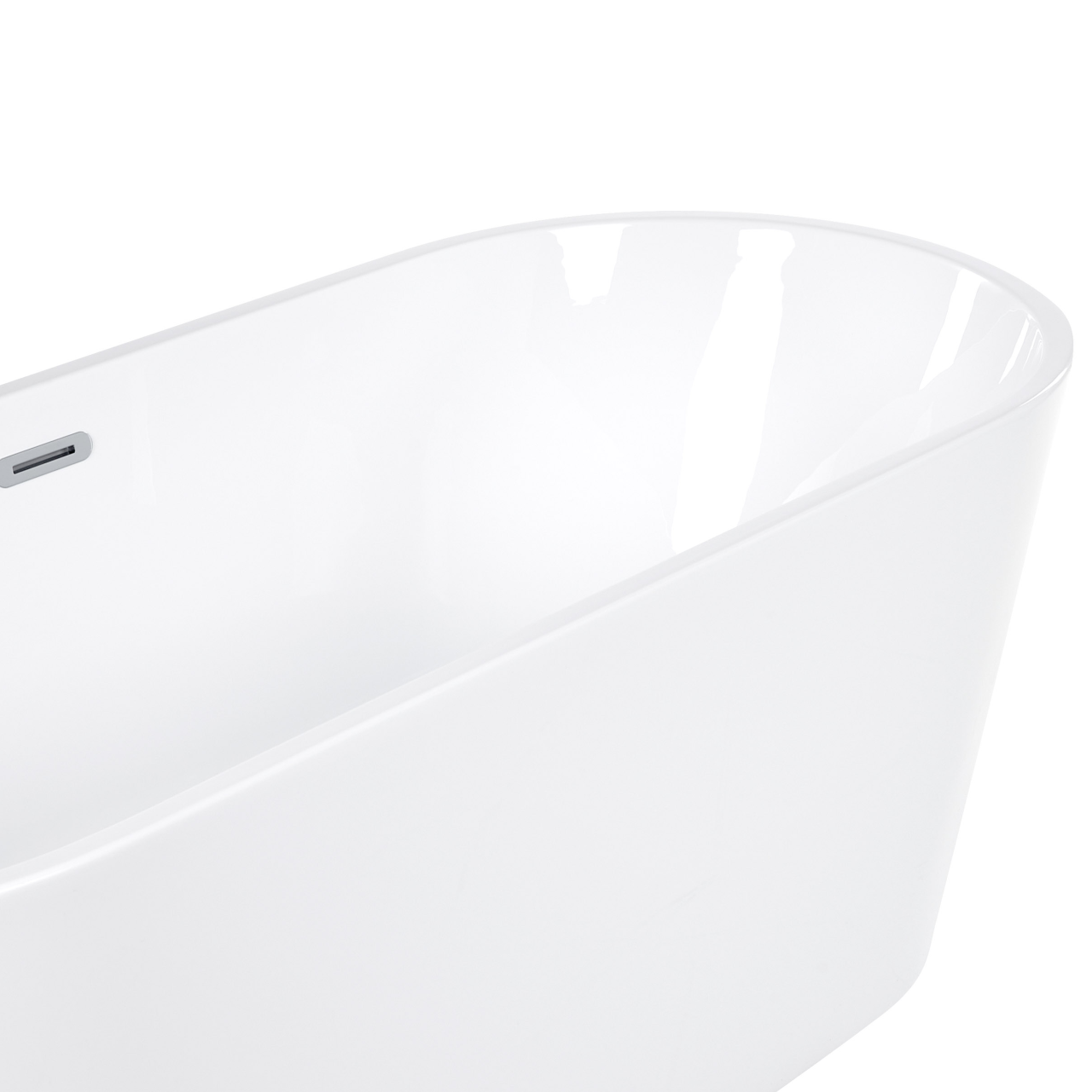 Havana freestanding bathtub 170 x 73 cm White [8]