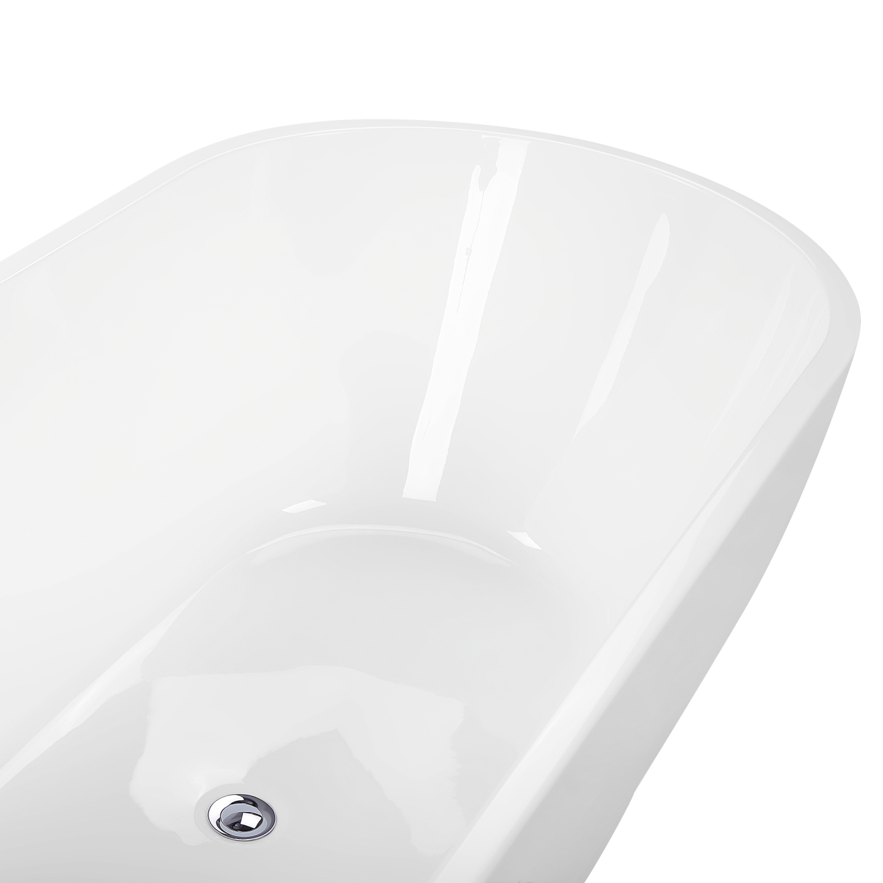 Cadă freestanding LEVERA 170 x 78 cm Alb [8]