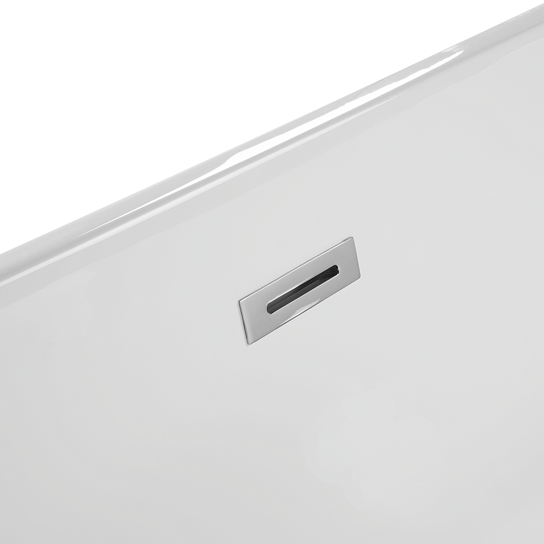 NEVIS freestanding bathtub 150 x 75 cm White [8]