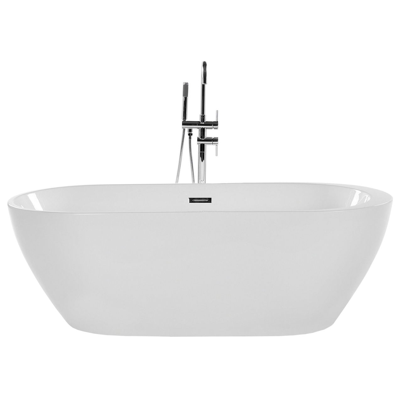 Cadă freestanding NEVIS 160 x 75 cm Alb [2]