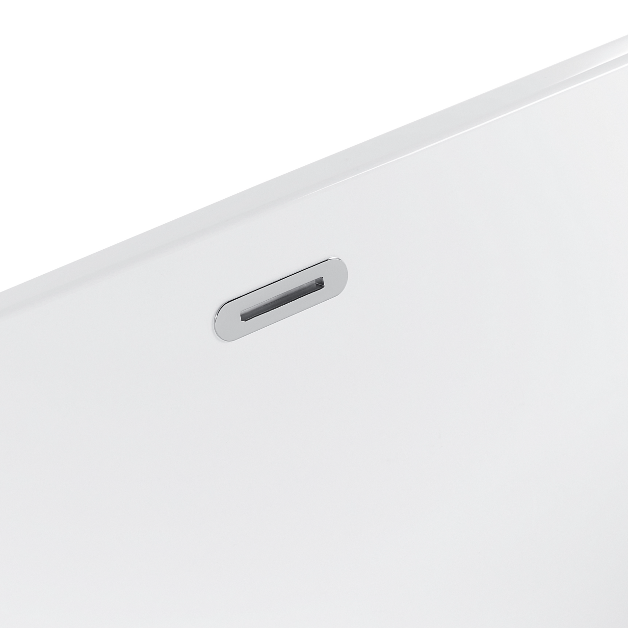 Freestanding bathtub NEVIS 160 x 75 cm Red [9]