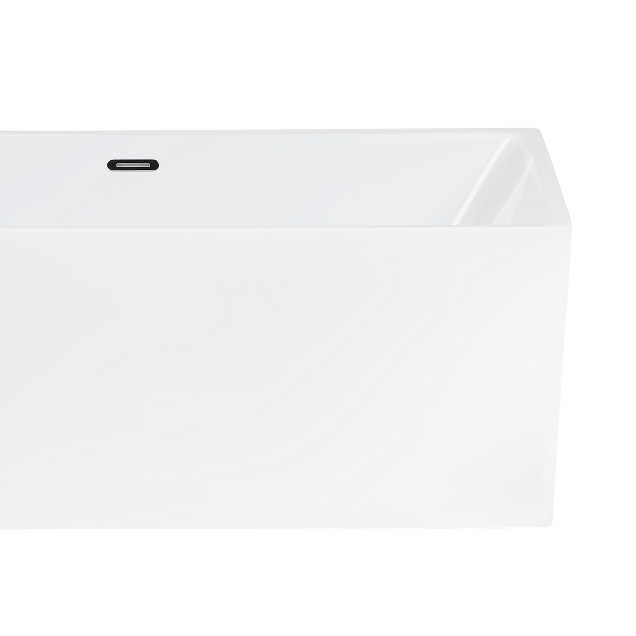 Freestanding bathtub RIOS 170 x 80 cm White [5]