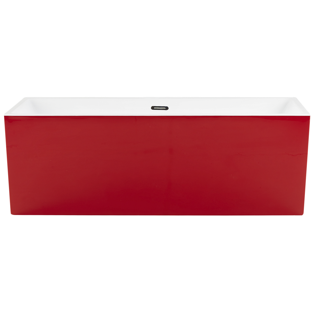 Cadă freestanding RIOS 170 x 80 cm Roșu [7]