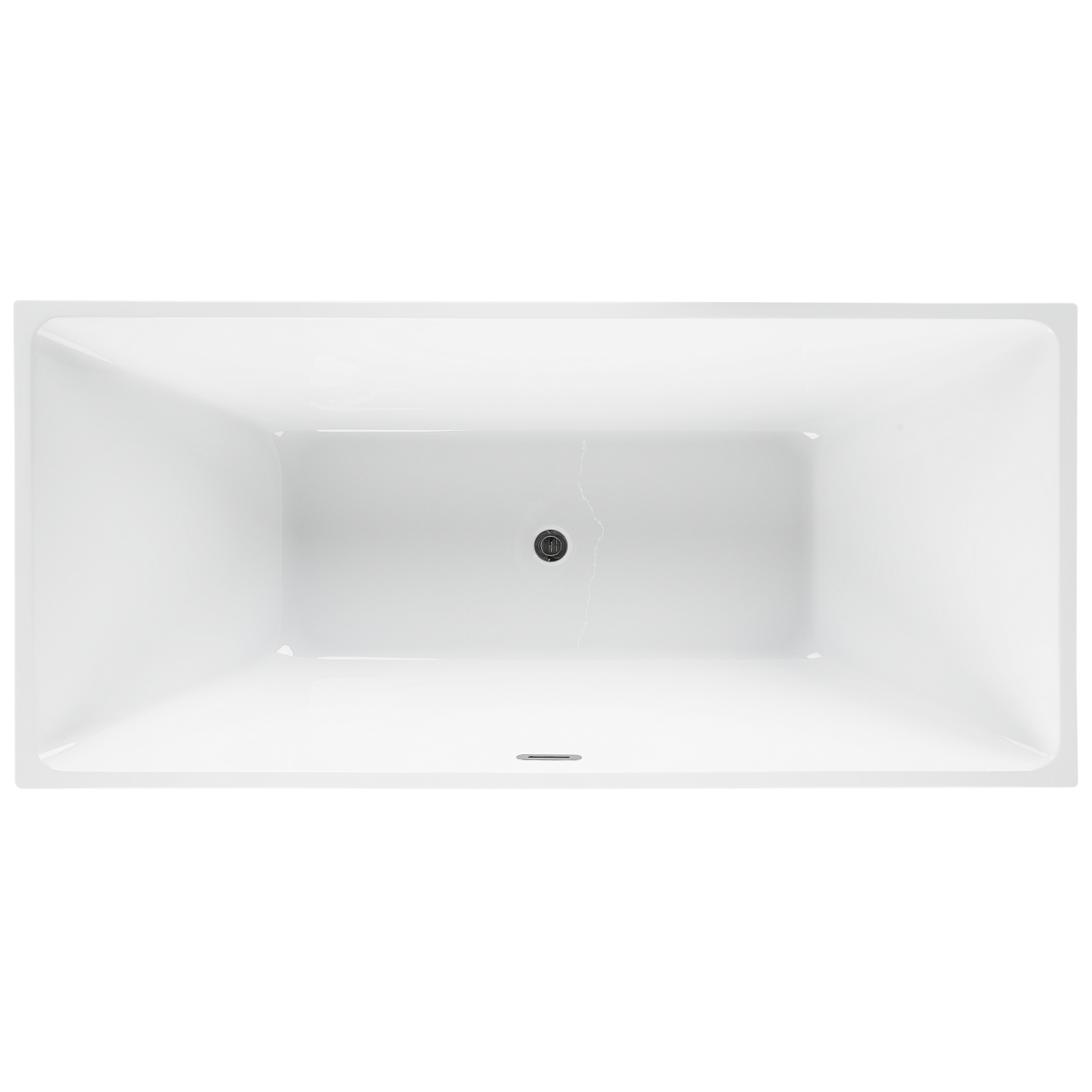 Freestanding bathtub RIOS 170 x 80 cm Red [6]