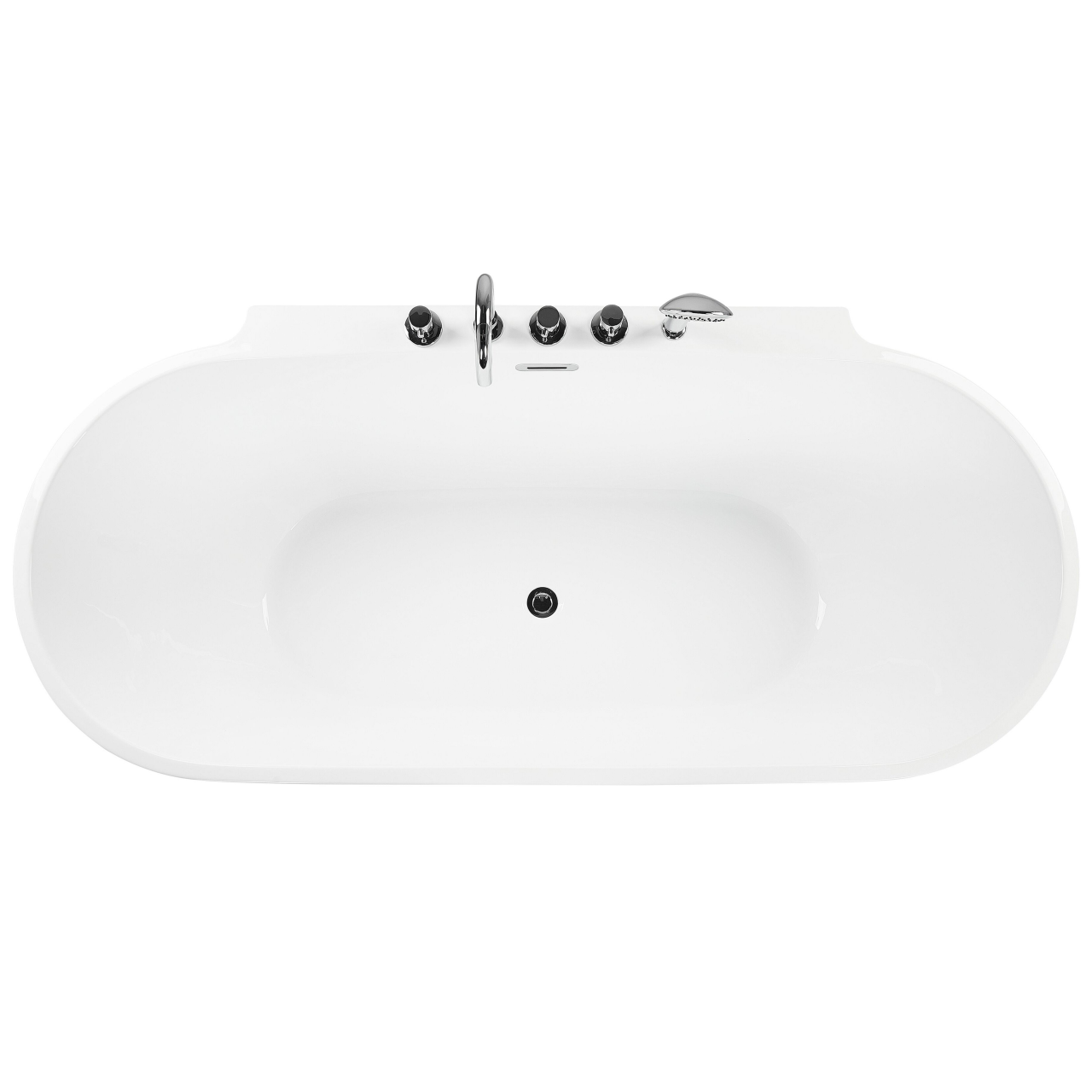ROTSO freestanding bathtub 170 x 80 cm Red [7]