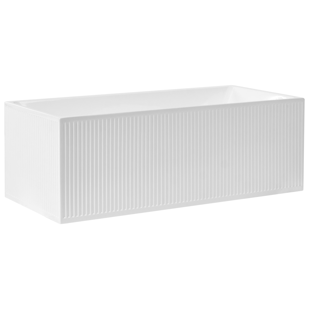 Cadă freestanding SERENA 170 x 80 cm Alb [7]