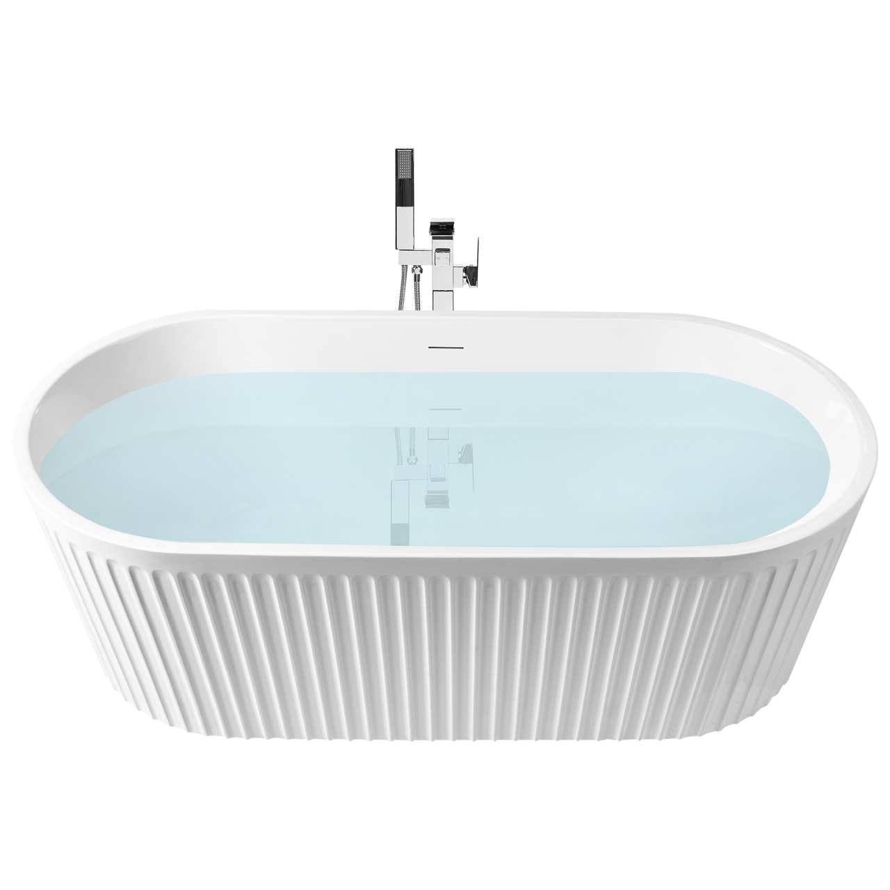 SERENA freestanding bathtub 170 x 80 cm White [2]