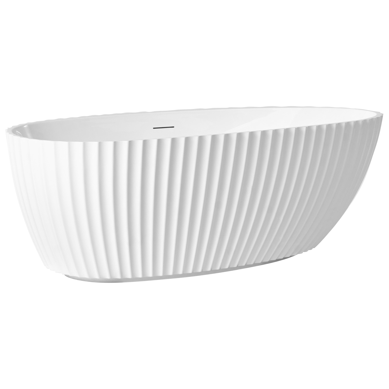 Cadă freestanding TEFE 170 x 78 cm Alb [4]