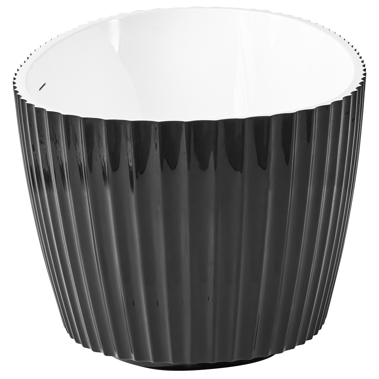 Freestanding bathtub TEFE 170 x 78 cm Black [6]