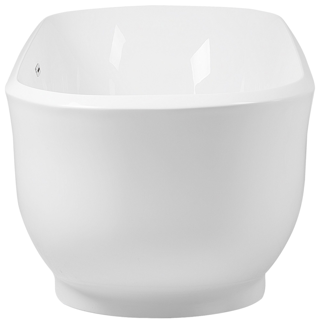 TESORO freestanding bathtub 170 x 77 cm White [6]