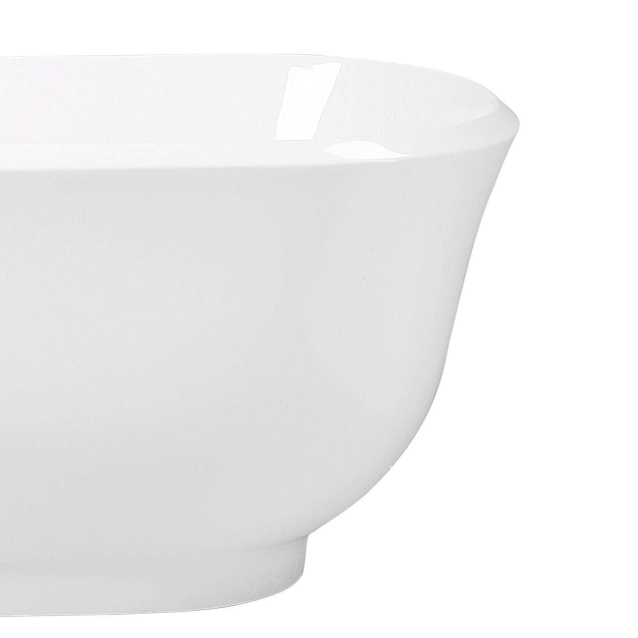 TESORO freestanding bathtub 170 x 77 cm White [5]