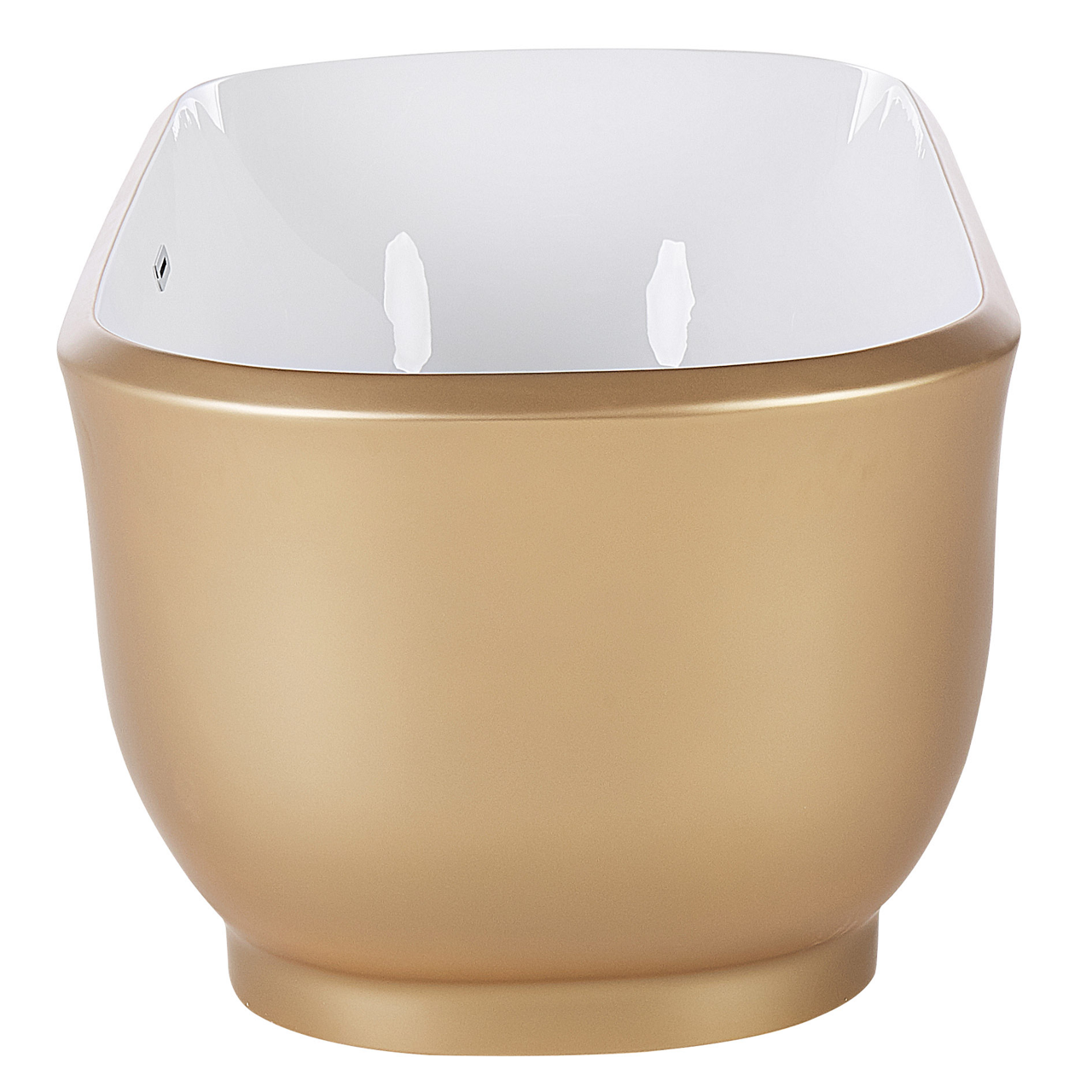 Freestanding bathtub TESORO 170 x 77 cm Gold [6]