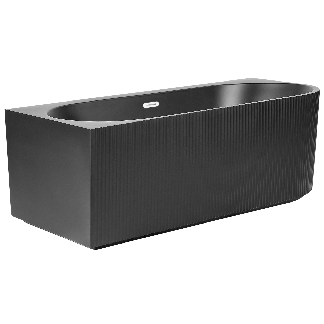 Corner bathtub GOCTA Right 170 x 80 cm Black [7]