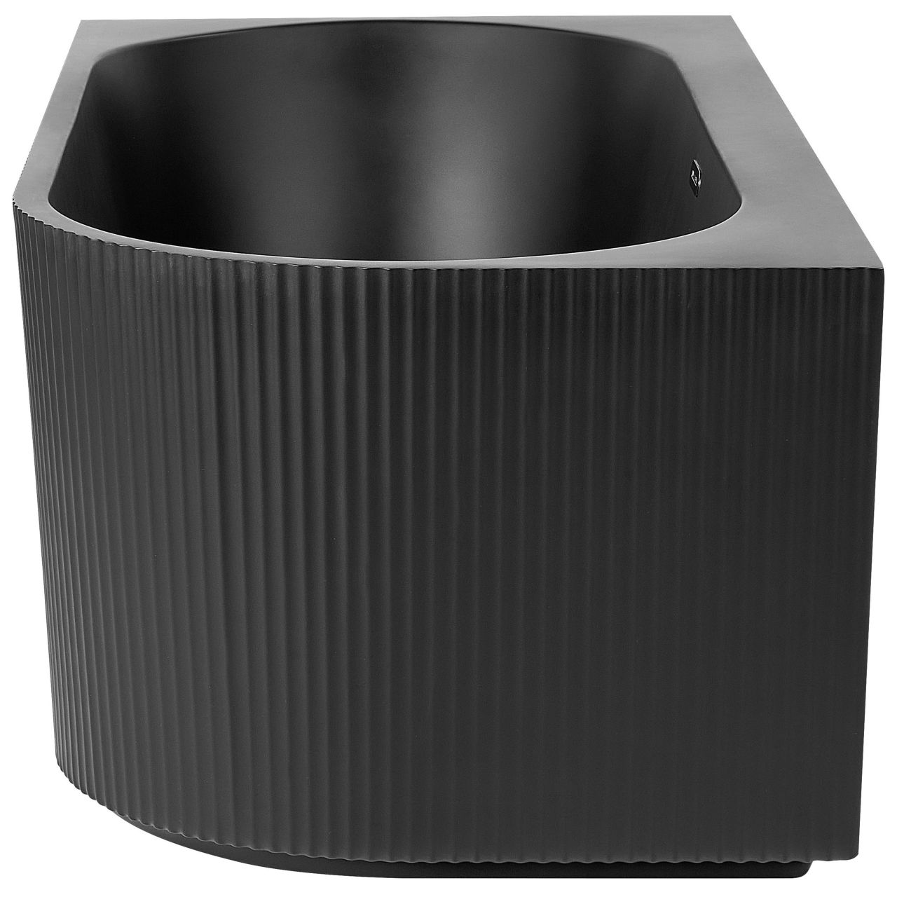 Corner bathtub GOCTA Right 170 x 80 cm Black [9]