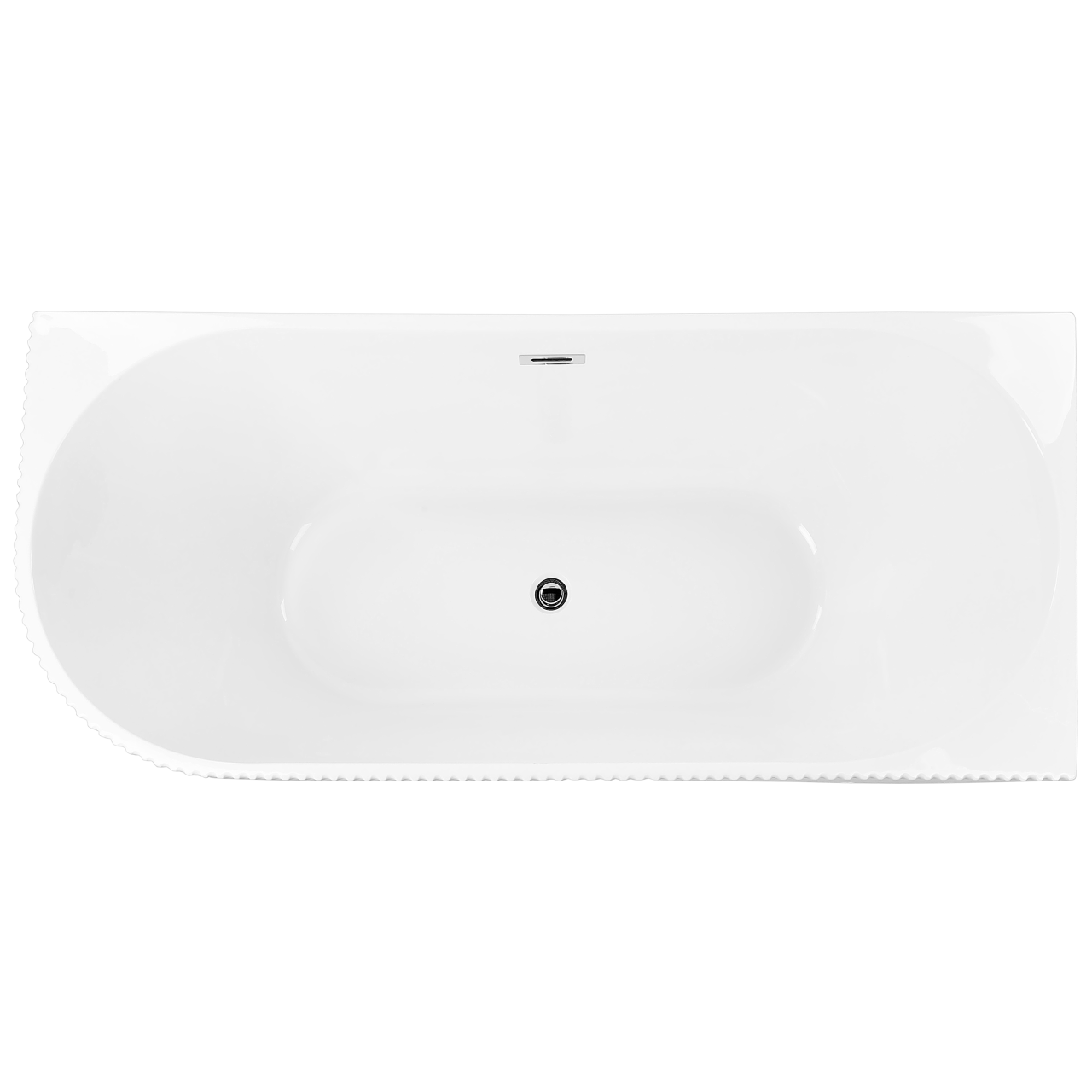 Corner bathtub GOCTA Left 169 x 80 cm White [7]