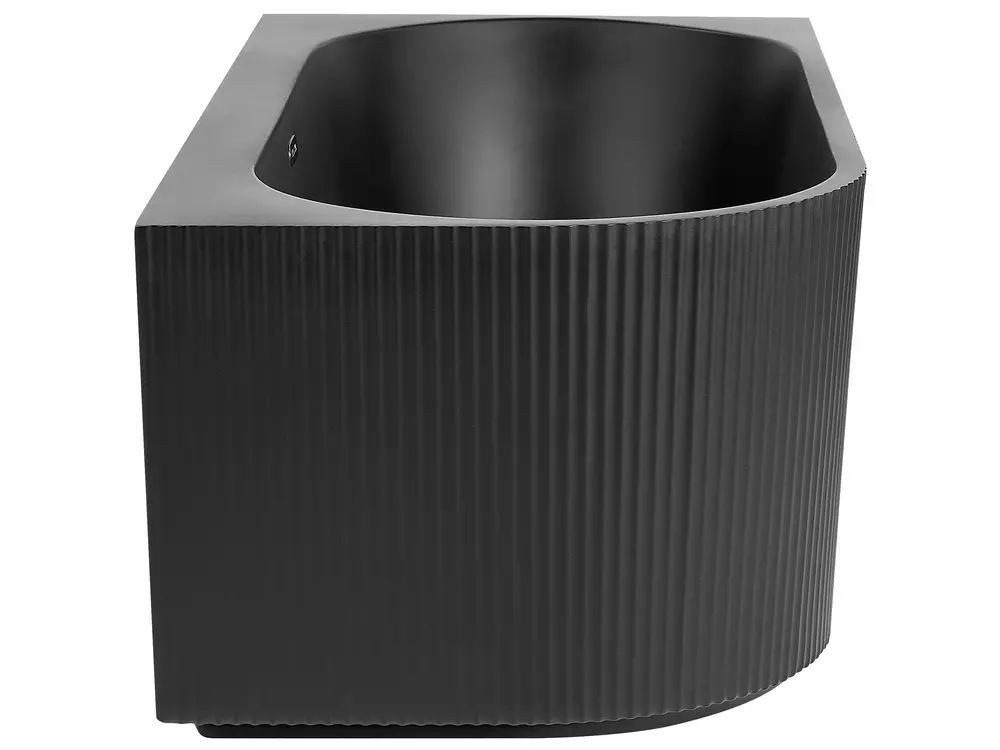 Cadă pe colț GOCTA Stânga 170 x 80 cm Negru [3]