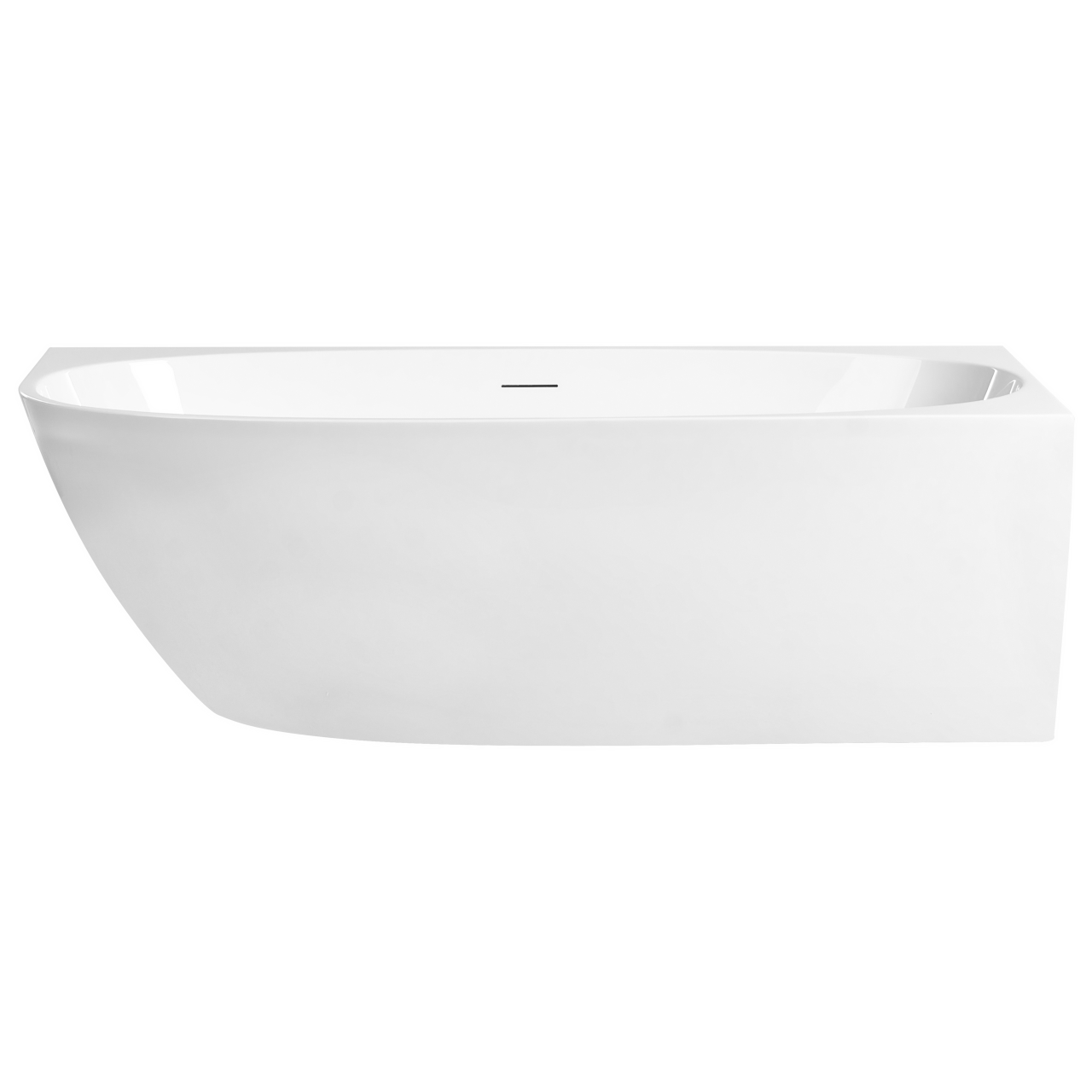 PARNAIBA corner bathtub Left 170 x 80 cm White [5]