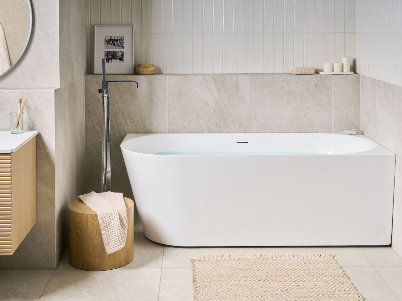 Corner bathtub RENACA Left 170 x 79 cm White [1]