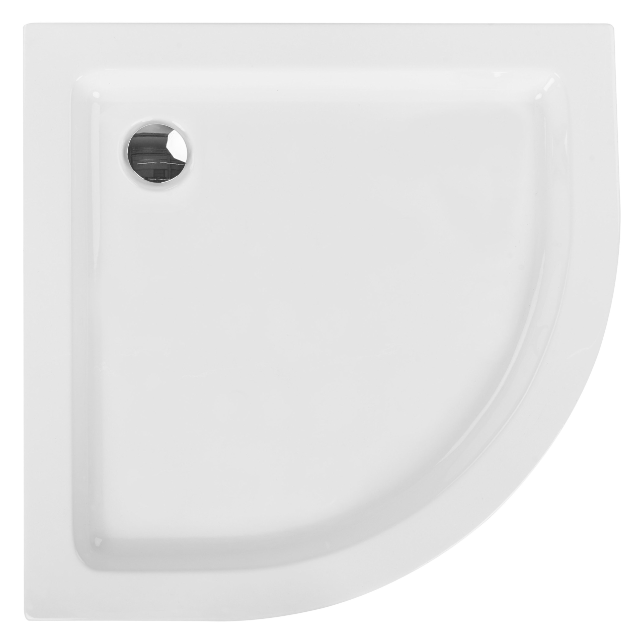 Shower tray ALISO 80 x 80 x 5 cm White [2]