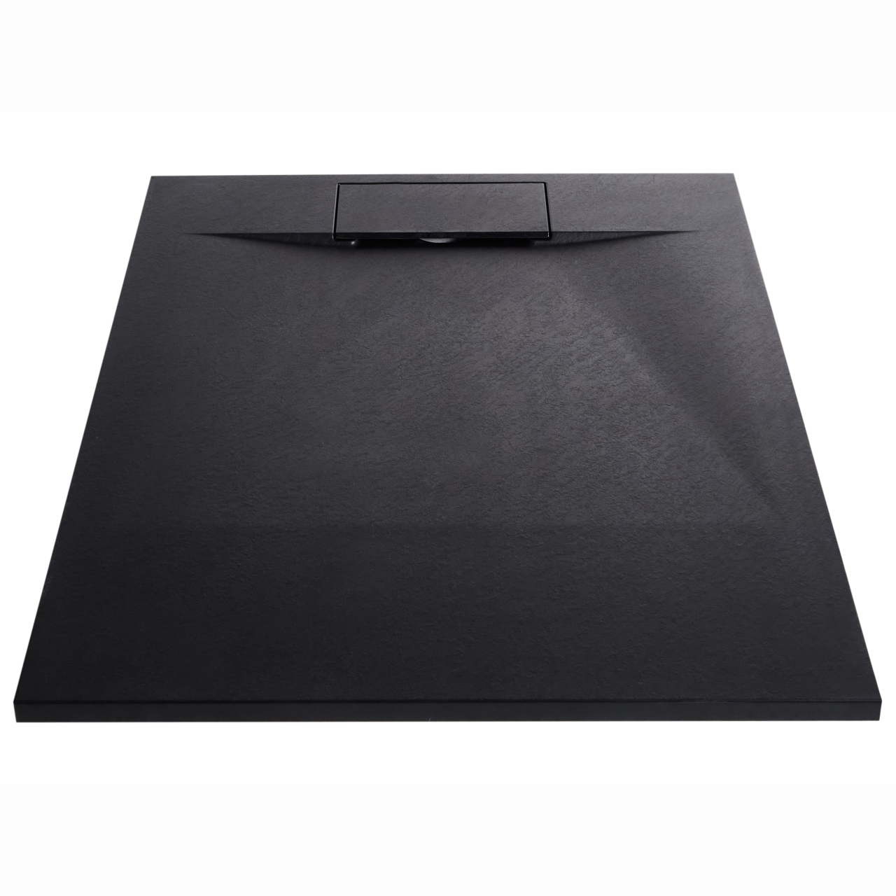 AZZURRO shower tray 80 x 100 x 3 cm Black [5]