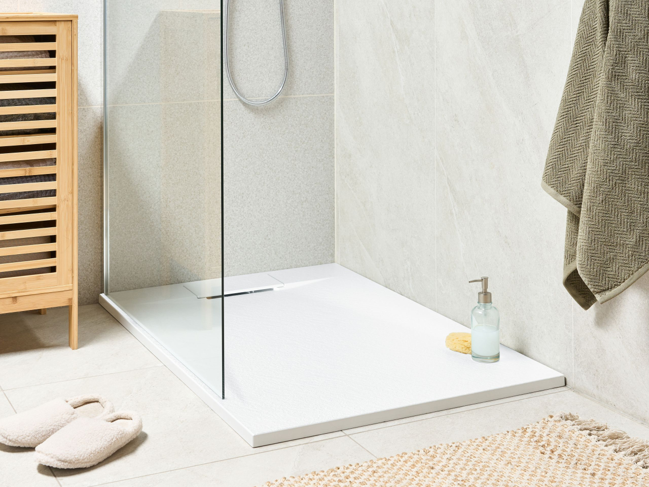 Shower tray AZZURRO 80 x 120 x 3 cm White [1]