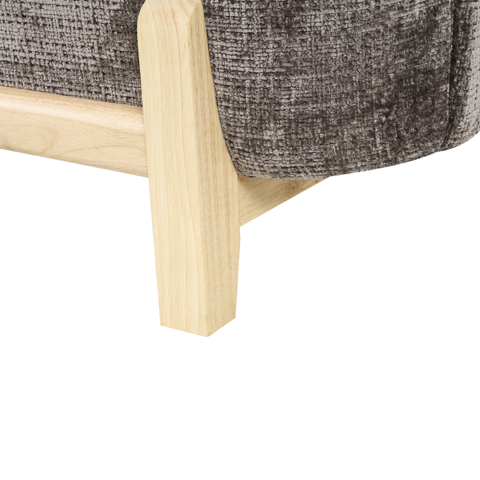 2-seater sofa bed ALNOR Chenille Brown [8]