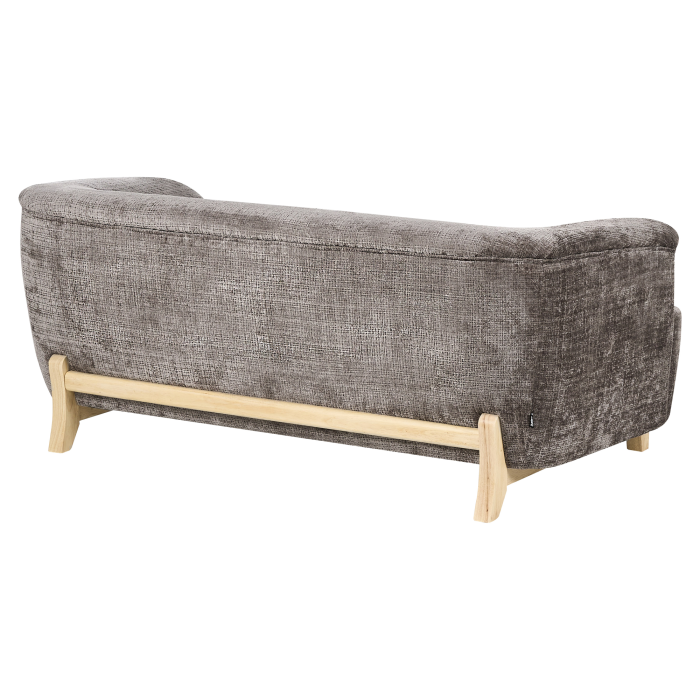 2-seater sofa bed ALNOR Chenille Brown [5]