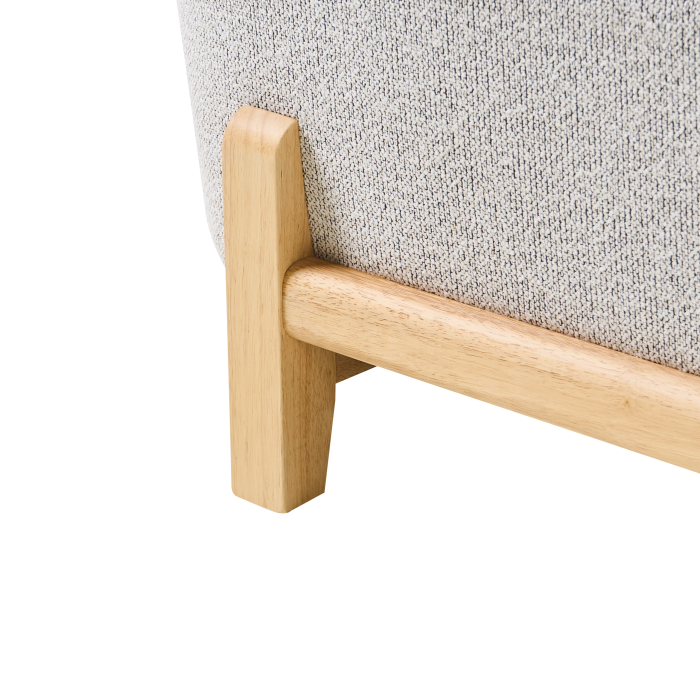 Canapea cu 2 locuri ALNOR  Gri deschis [10]