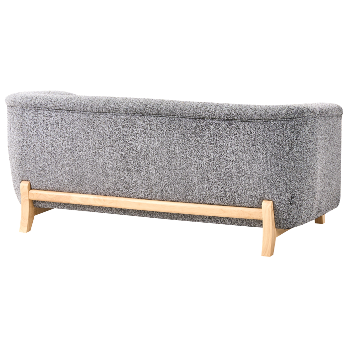 Canapea cu 2 locuri ALNOR  Gri închis [6]