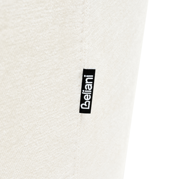 Canapea cu 2 locuri EIBY Chenille Alb [9]