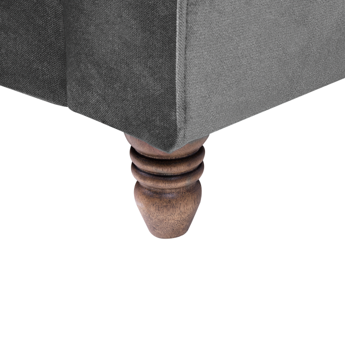 Canapea cu 2 locuri EIKE Catifea Gri [8]