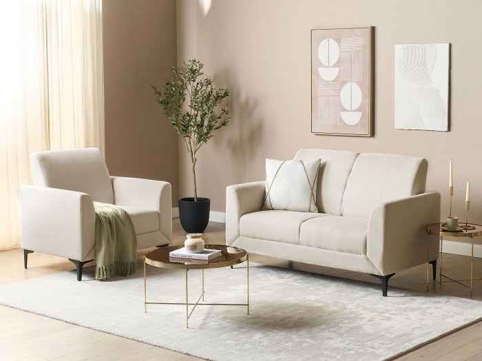 2-seater sofa FENES Beige [1]