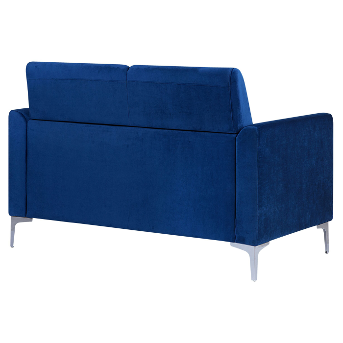 FENES 2-seater sofa Navy blue velvet [5]