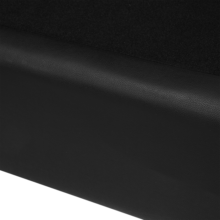 2-seater sofa HELSINKI Black genuine leather [7]