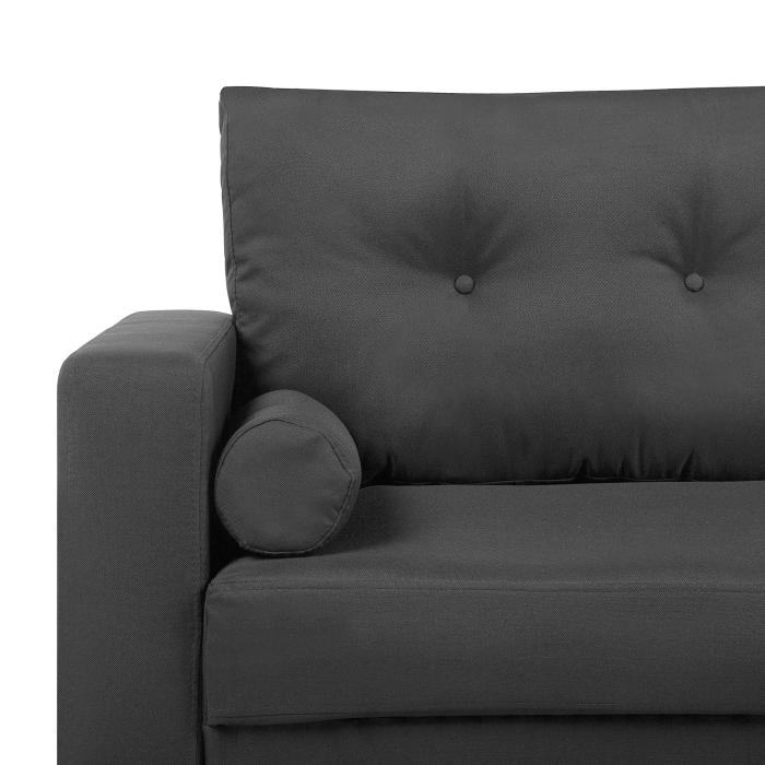 2 seater sofa KALMAR Dark grey [6]