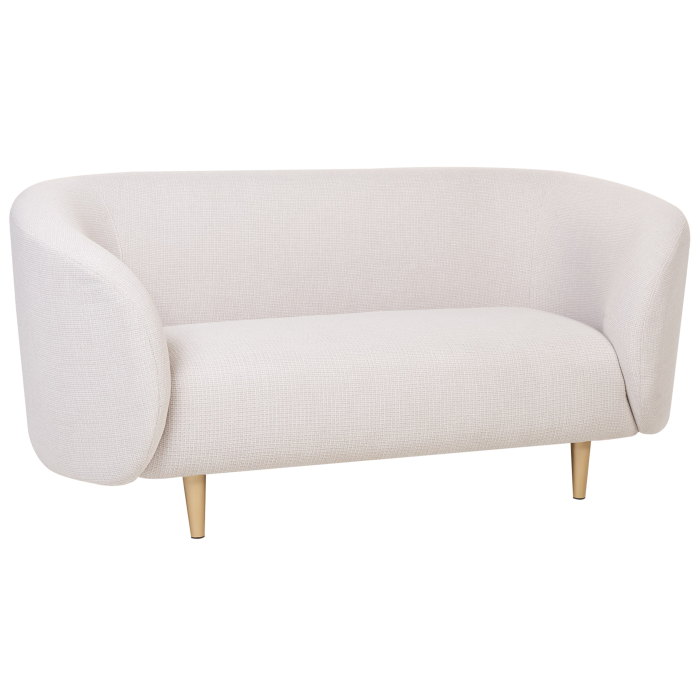 Canapea cu 2 locuri LOEN  Bej deschis [4]