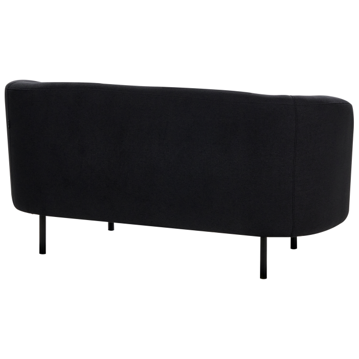 Canapea cu 2 locuri LOEN  Negru [5]