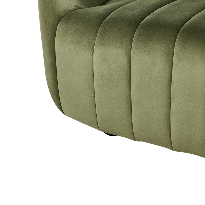 2-seater sofa MALUNG Velvet Dark Green [8]